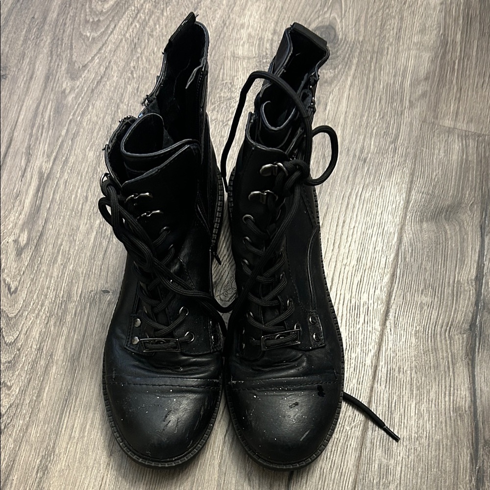Black Women’s Combat Boots